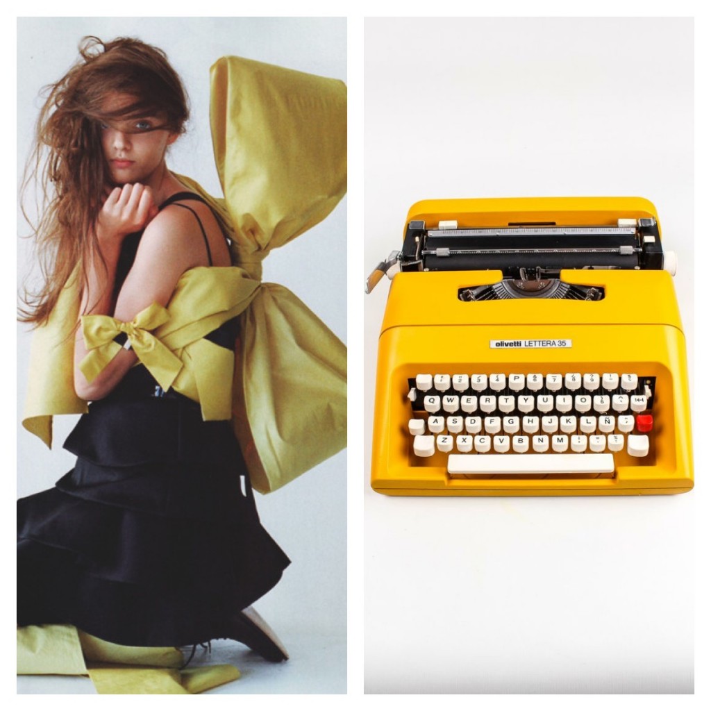Fashion trends p/e 15. Giallo